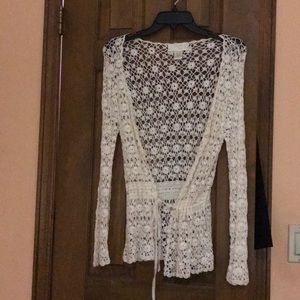 Beautifully made RARE Lacey cardigan